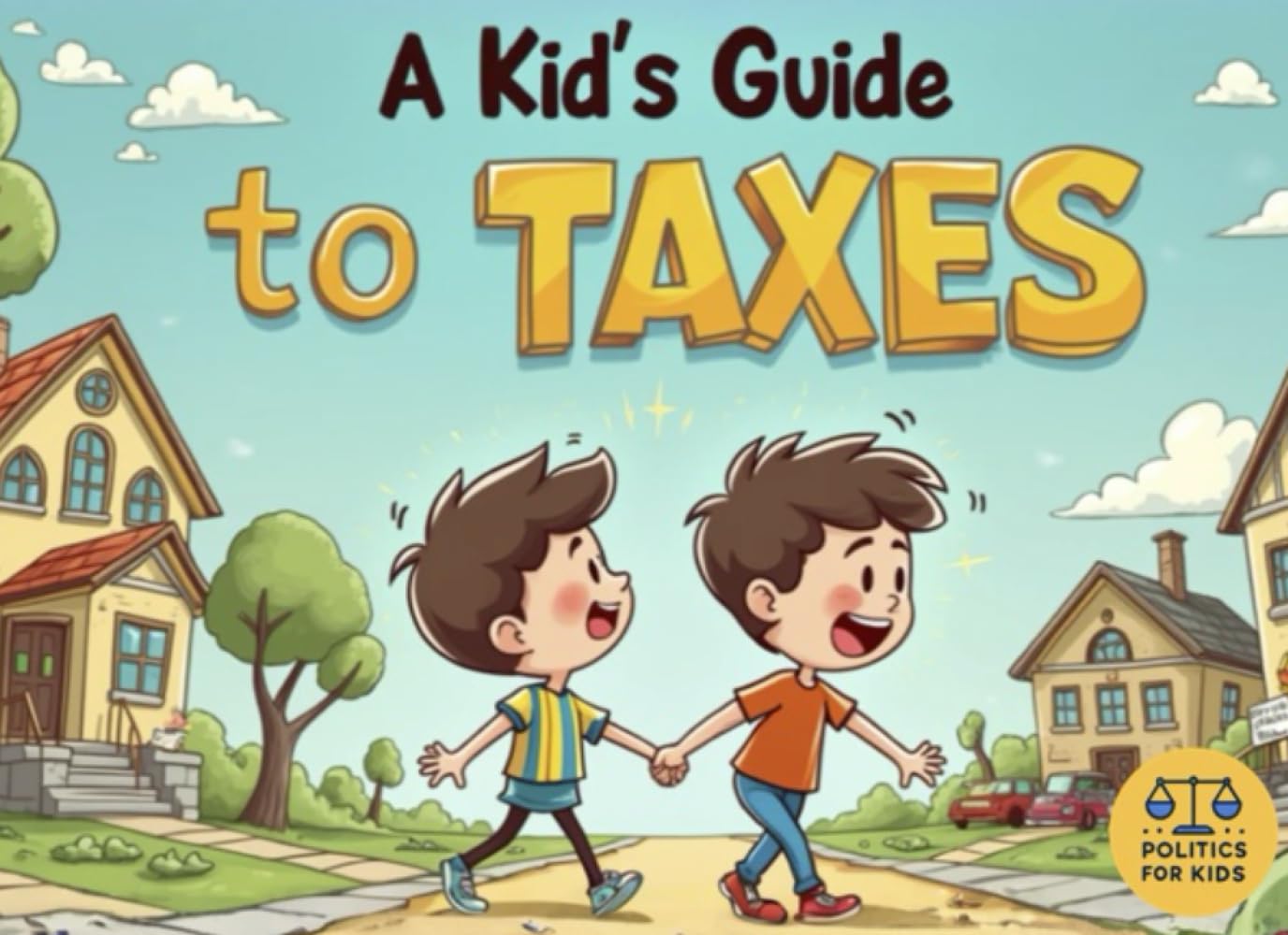 A Kids Guide To Taxes: Taxes might seem confusing, but this fun and simple guide helps kids understand why they matter! (Politics for Kids)