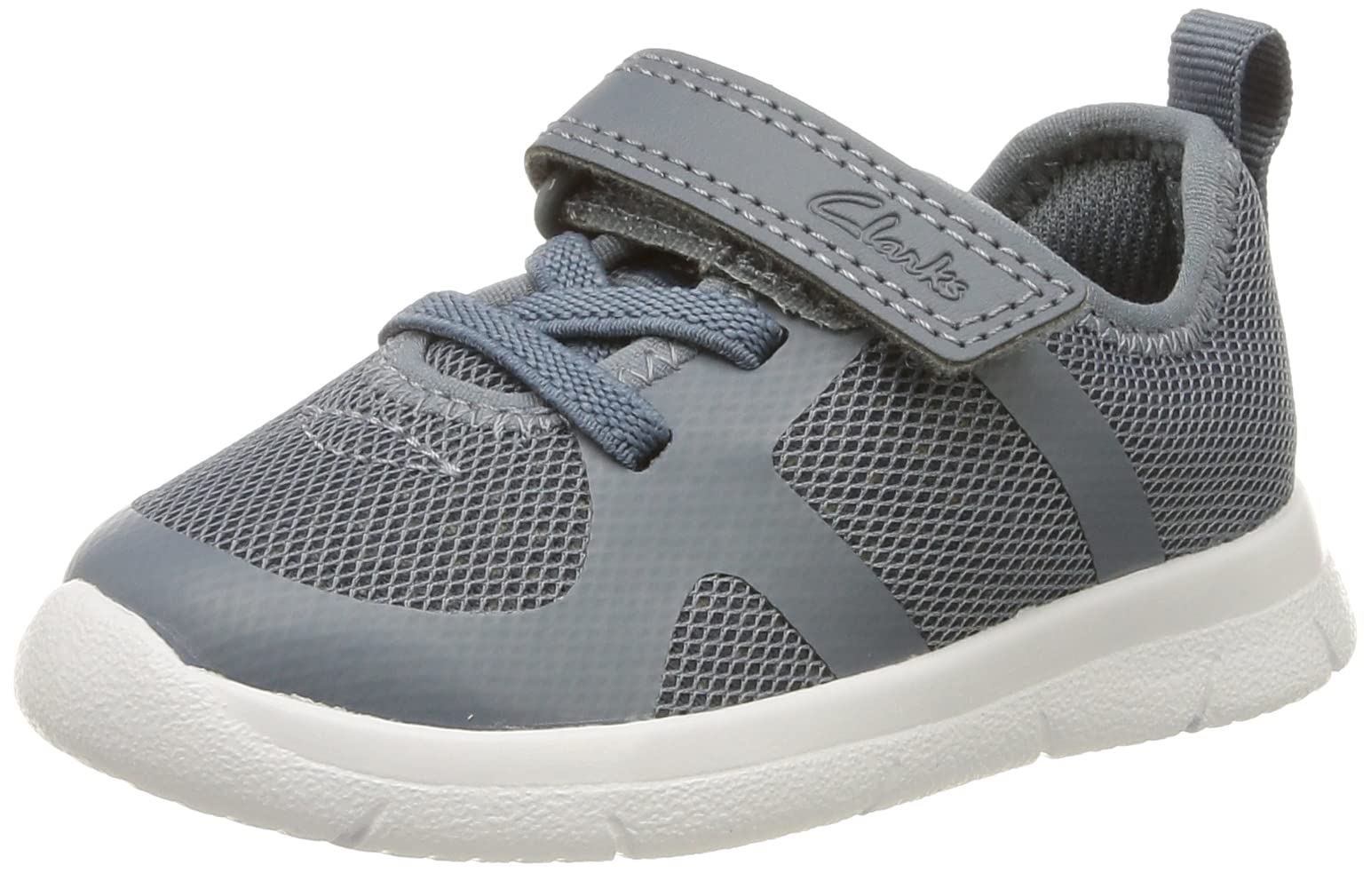 Clarks Boys Ath Flux T Sneaker, Blue, 4 UK Child