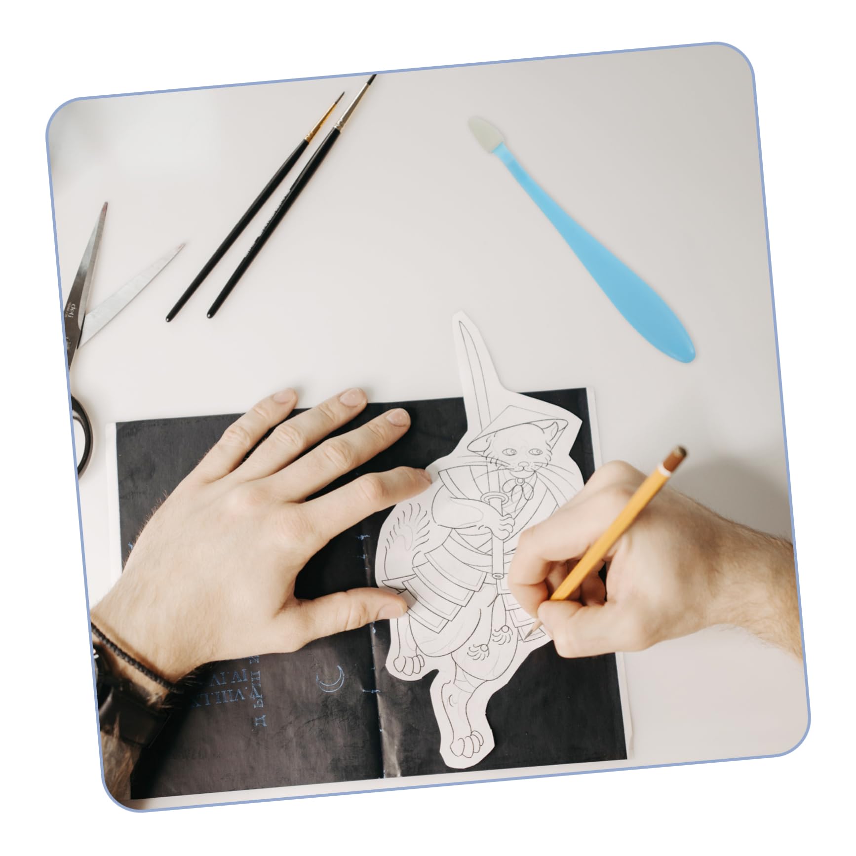 Homoyoyo 12pc Sketch Eraser Set Pencil Blender Sponge for Art Drawing Smudge Erase Tool Artist Drawing Supplies Easy to Use for Sketching Practice