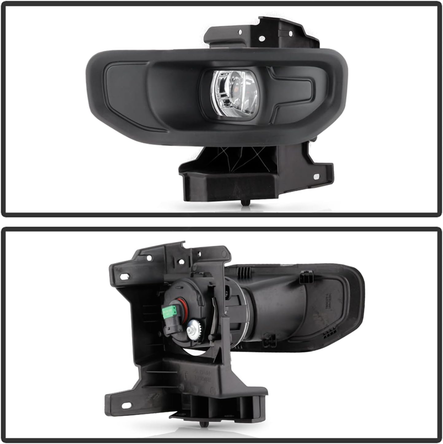 Spyder 5086990 Dodge Ram 2019-2020 1500 Only (Donâ€˜t Fit 2500/3500) OEM Style Halogen Fog Lights W/Universal Switch- Clear