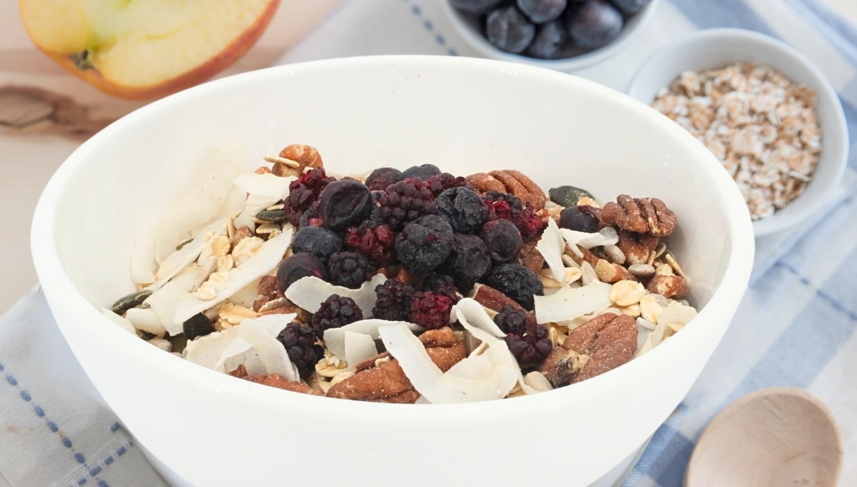 TALI Frucht-Mix Beeren-Trio 505 g | Bunte, Rote und Schwarze Beeren