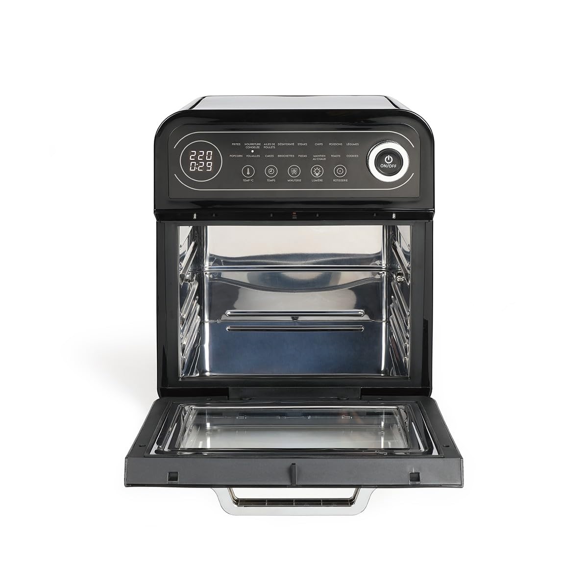 Livoo forno ad aria calda 12l 1600w nero doc255