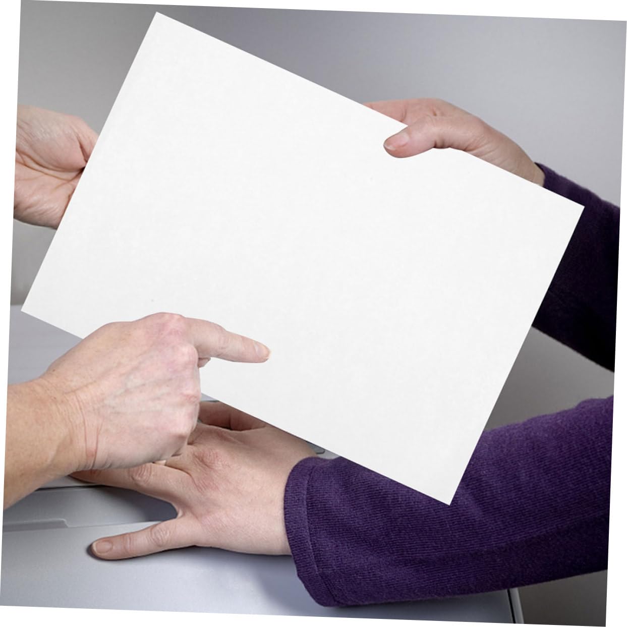 PLAFOPE Etichette Adesive Stampabili A4 in Carta Termica Autoadesiva Lucida 100 Fogli per Ufficio e Casa