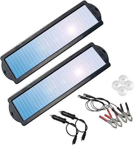 Miniatura 2 de Sunforce 52013 Mantenedor de batería solar de 1,8 vatios (paquete de 2)