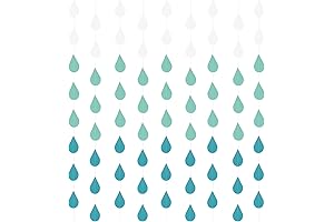 12 Strings Raindrop Garland for Ceiling Decor