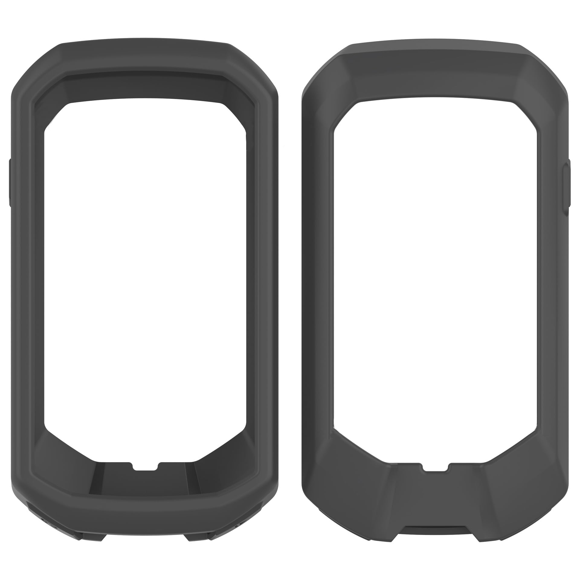 Lamshaw Silicone Case Cover Compatible for Garmin Edge 1050 (Black, Only Case)