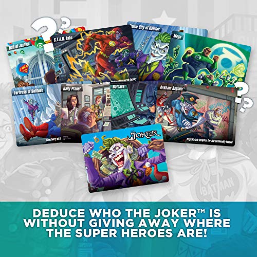 DC Spyfall juego de mesa para 3 a 8 jugadores miniatura 4