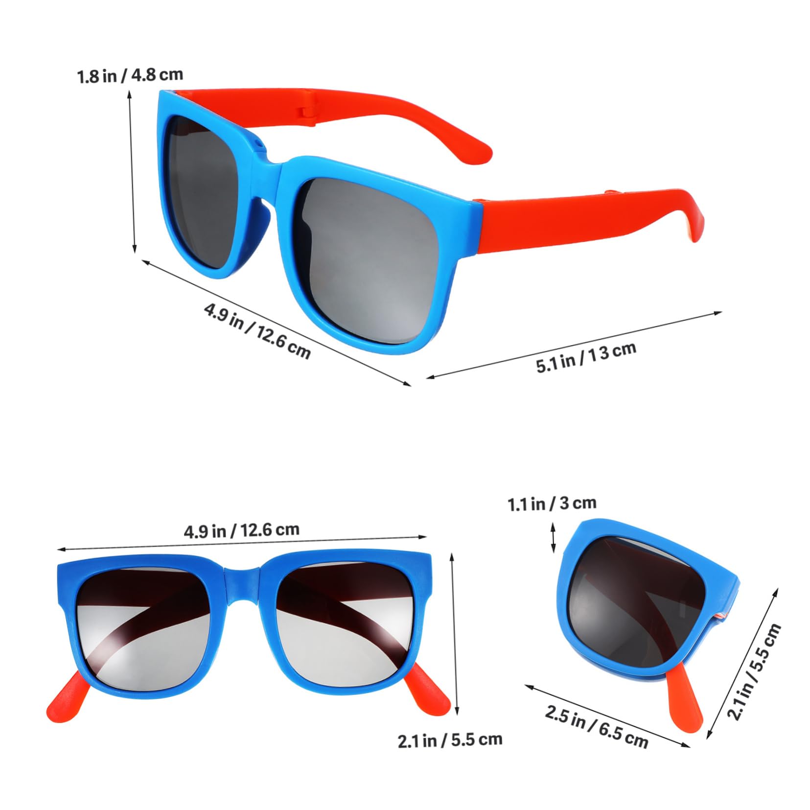 Classic Spider Boys Kids Sunglasses (Black)