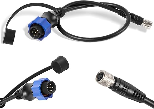 1852060 MKR-US2-10 Universal Sonar 2 Adaptor Cable Fits for Lowrance Fish Finder US2 Sonar Transducer for Minn Kota Trolling Motor #29594