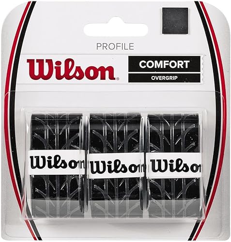 Miniatura 13 de Wilson - Agarre perforado Pro para raqueta de tenis, color rosa Rosado,Verde,Blanco,Surtido,Negro