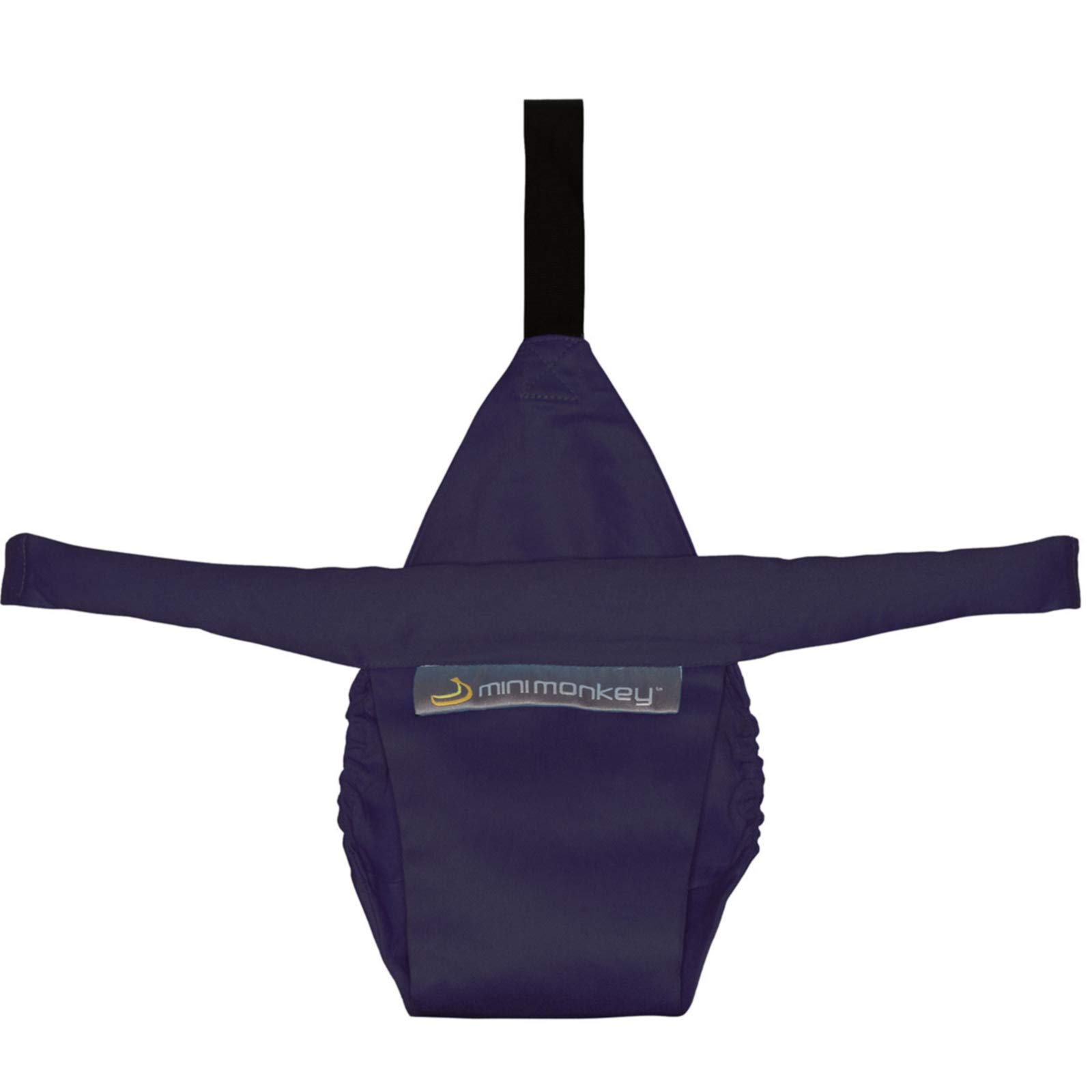 Minimonkey MM-MC-NER Minichair Seggiolino Universale da Tavolo in Cotone, Nera