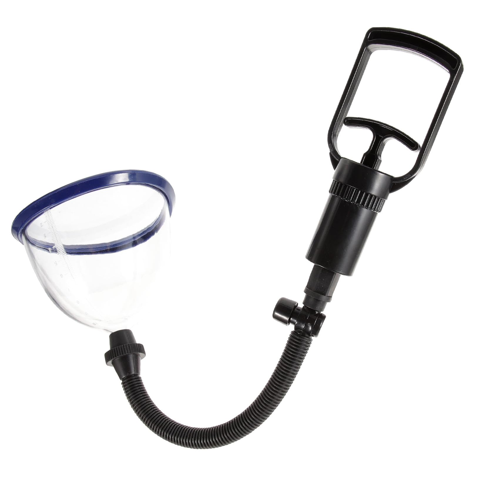 Tube et Caoutchouc Salon Plastique Poignée pour Manuels Appareil Massage Poitrine Home Spa
