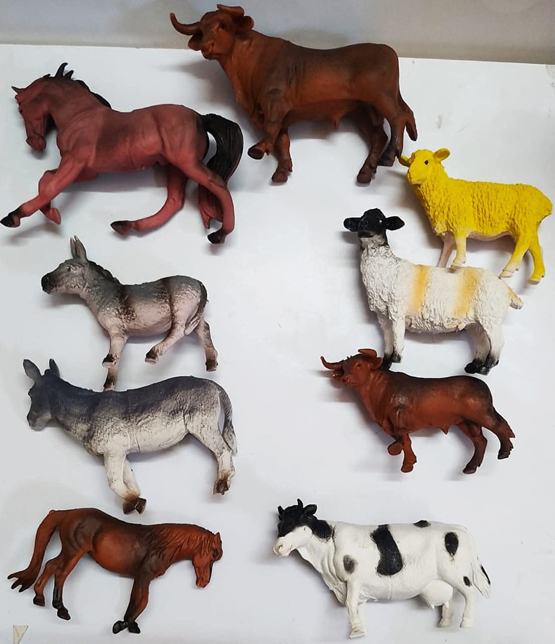 Forever Kidzz Farm Animal Toys Domestic Animal Figure Set Big Size 5-7 inches Mix Pack of 9 for Kids (B0DGV218LV) Amazon Price History, Amazon Price Tracker