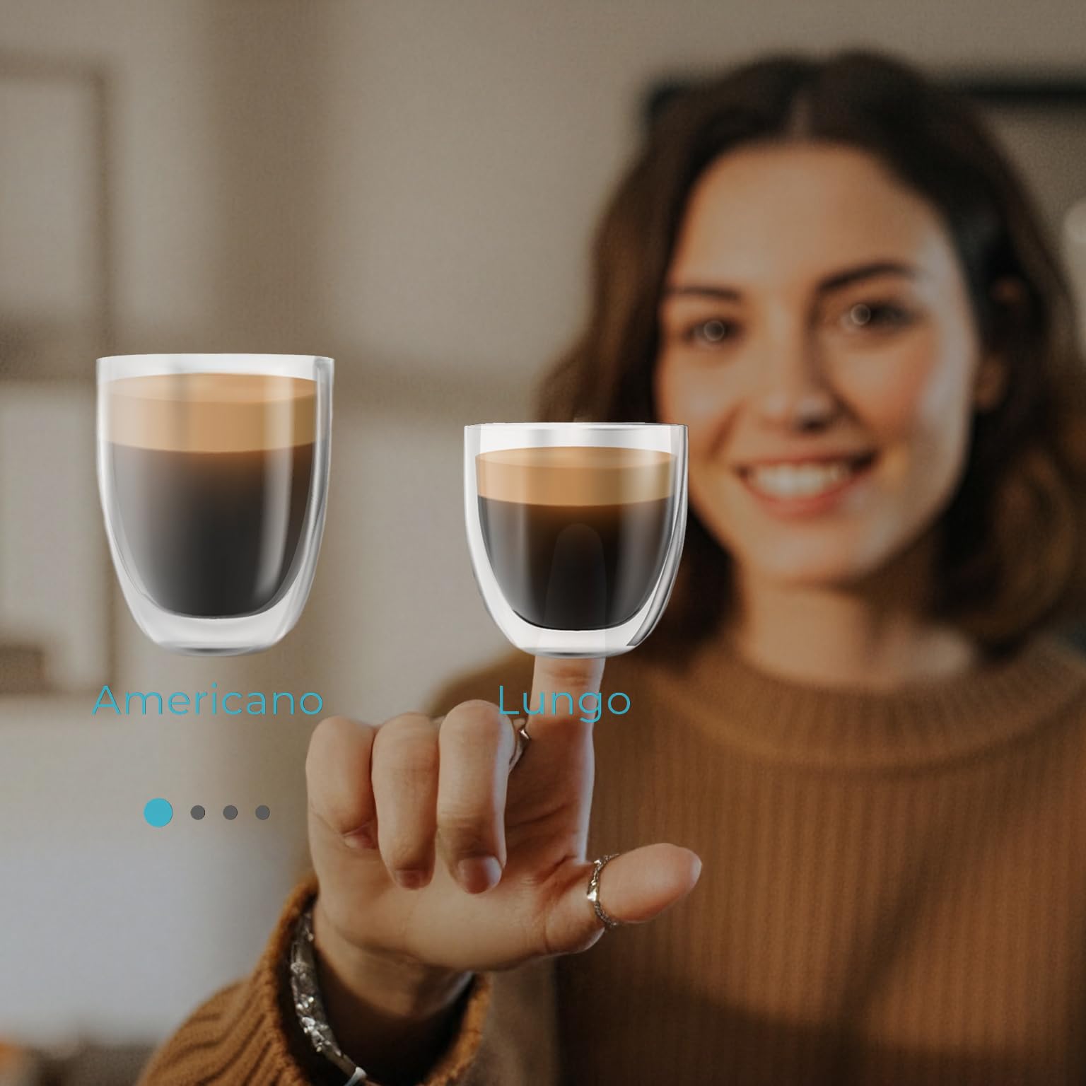 Cecotec Macchina Caffè Espresso Superautomatica Cremmaet Latte Art. 1500W, 19Bar, Thermoblock, 6 Bevande, Serbatoio Caffè 150g, Macinino Conico, Pulizia Automatica, Serbatoio Acqua 1.1L e Latte 400ml