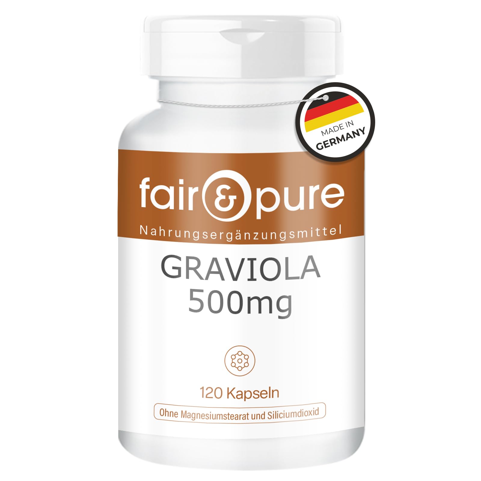 Guanabana - Graviola 650 mg - Rich In Minerals and Vitamins - Calcium