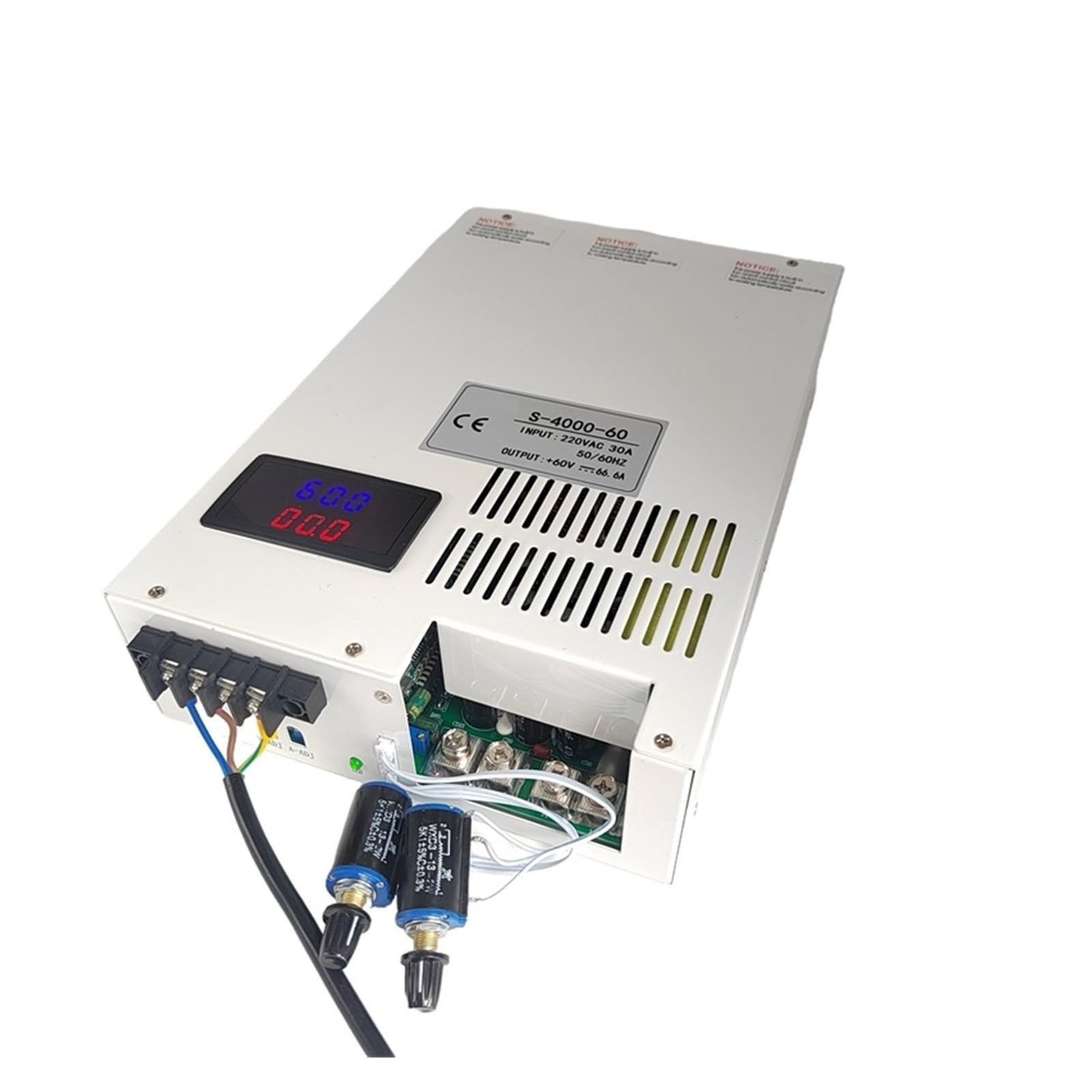 Przetwornica prądu przemiennego na prąd stały 12 V, 24 V, 36 V, 48 V, 60 V, 72 V, 100 V, 200 V, 300 V, transformator 4000 W Niezawodność(0-36V 0-111A)