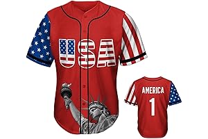 USA Baseball Jersey: Patriotic Pride, Timeless Style