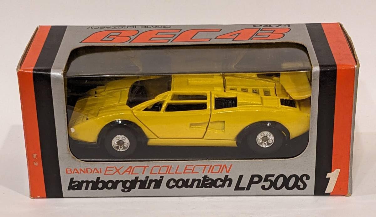 ☆LS☆ ランボルギーニ カウンタック LP500S 1/43 Amazon.co.jp: BEC13 ランボルギーニ・カウンタックLP500S 1/43 箱付き