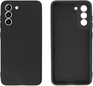Capa Capinha Aveludada Premium Compatível Com Samsung S21 (Preto)