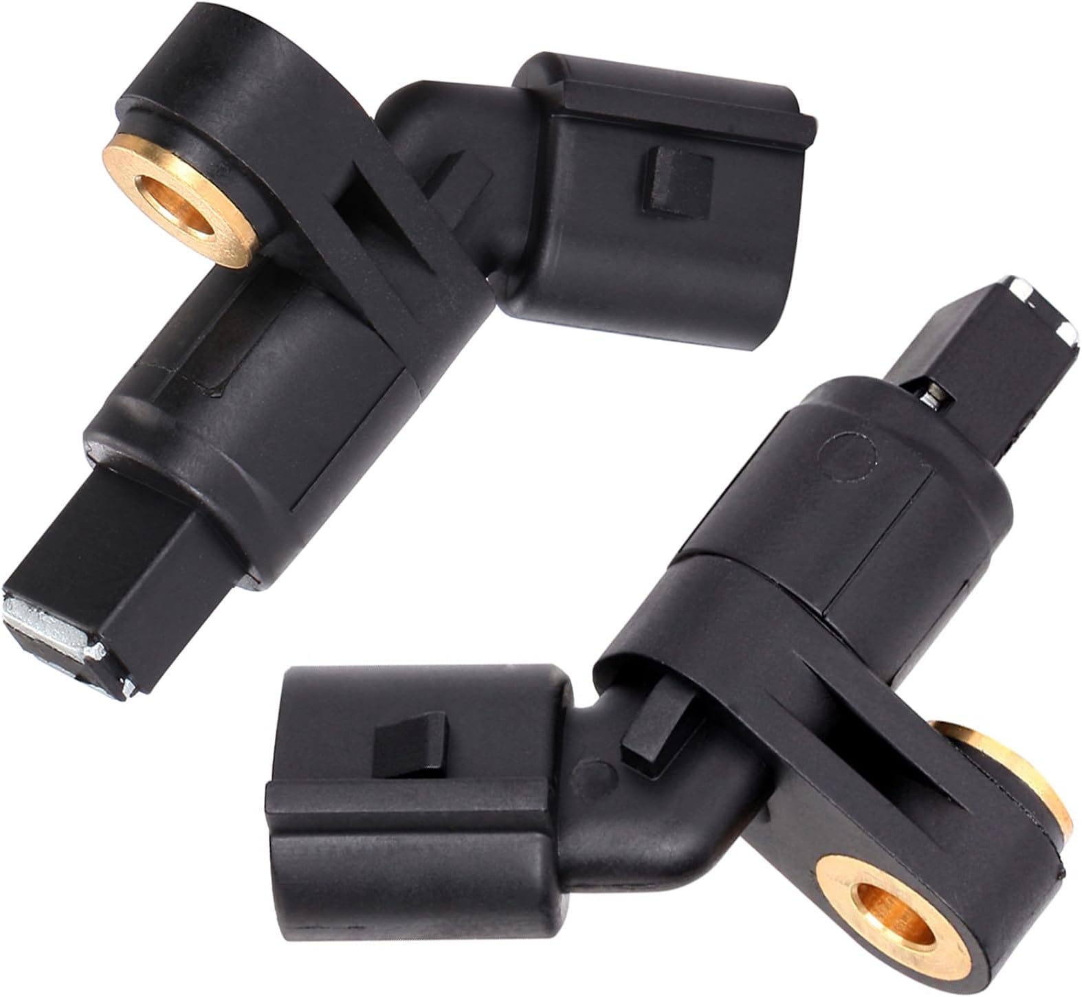 OCPTY ABS Wheel Speed Sensor Front Compatible for Volkswagen, for Audi Models for Jetta 1993-2005, for Passat 1995-1997, Golf 1993-2006, for Beetle 1998-2010, Cabrio, Corrado, TT, 2-PC Set