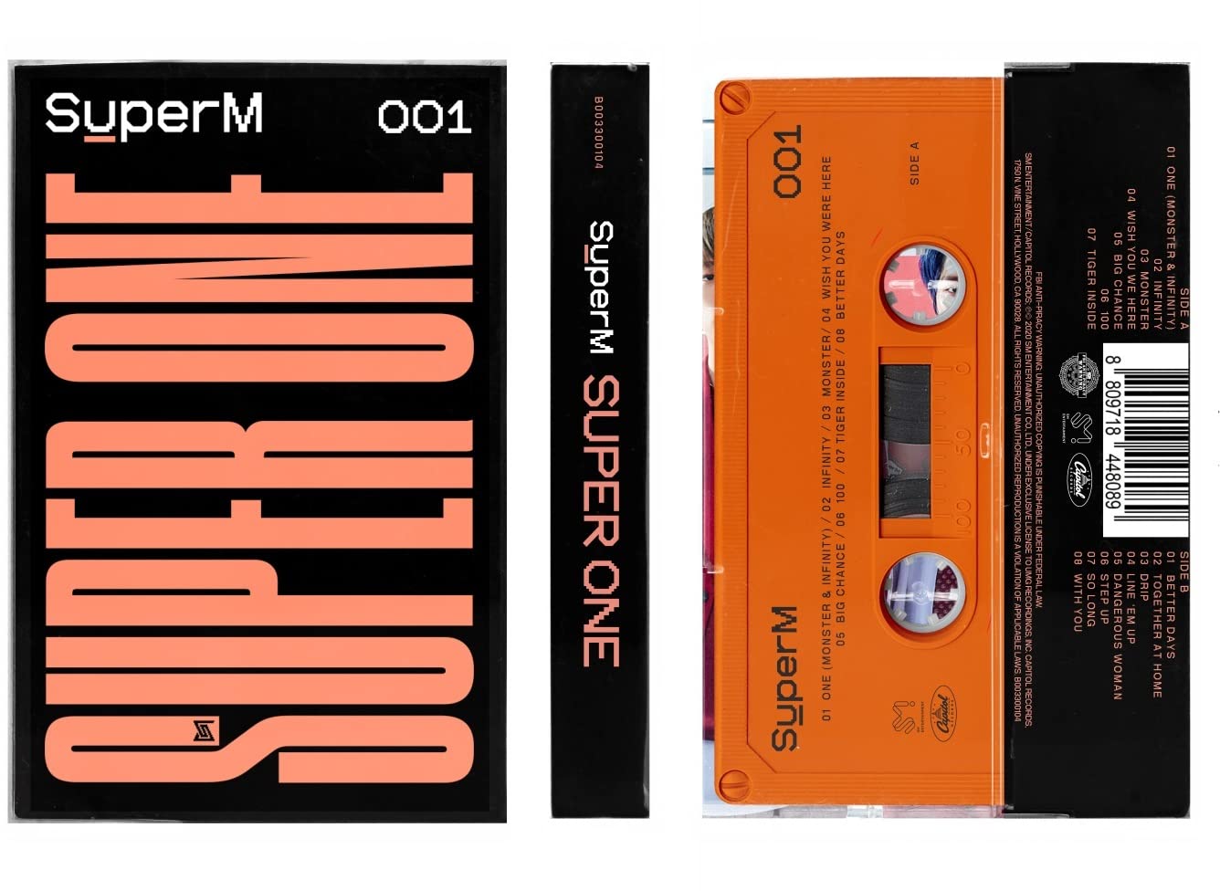Superm The 1st Album Super One [CASSETTE]