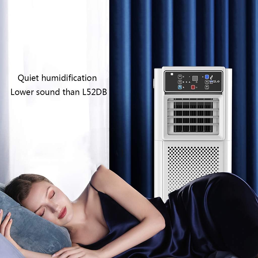 Humidifiers 18L Large-Capacity Industrial Smart APP Control Household and Commercial Bedroom Workshop Factory Silent Non-Fog Air Purifier 33.5x34x84cm