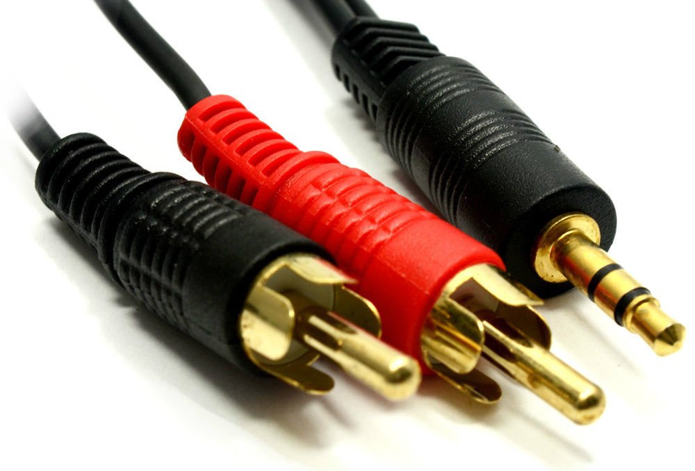 Bespeco Cavo Y Mini Jack Stereo 3,5 Trs A 2 Jack RCA M Mt 5