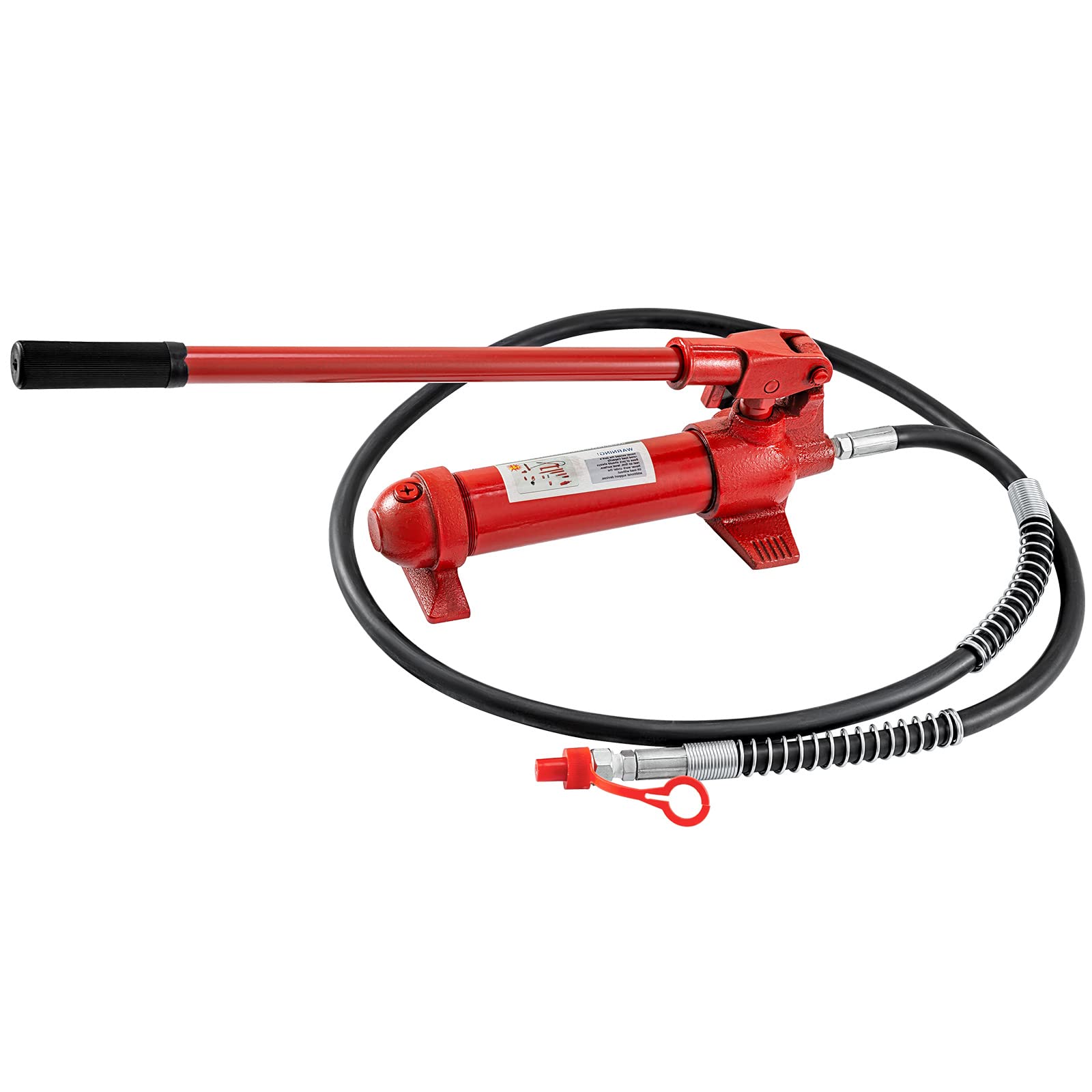 Mophorn 6 Ton Porta Power Kit 1.2M(47.2 inch) Oil Hose Hydraulic Car Jack Ram Autobody Frame Repair Power Tools for Loadhandler Truck Bed Unloader Farm and Hydraulic Equipment Construction