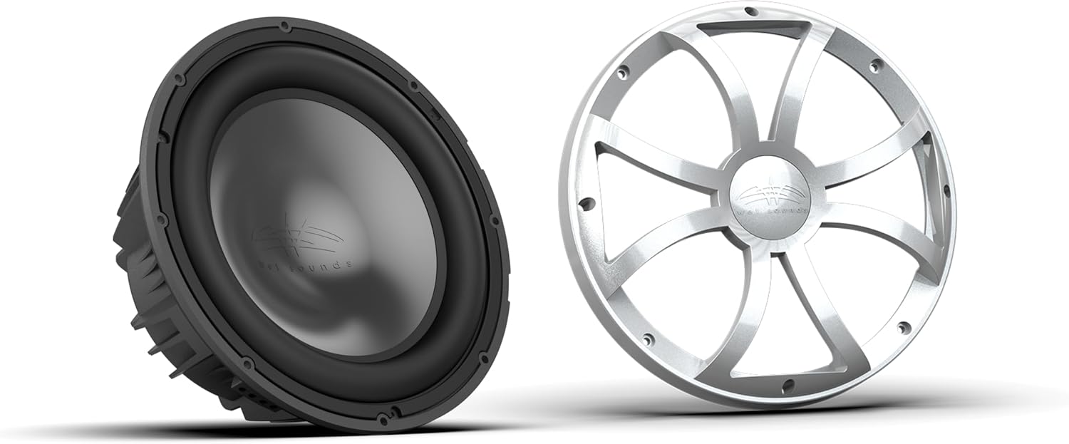 Wet Sounds REVO 12 FA S4 V3 Subwoofer with XS-S Grille V3