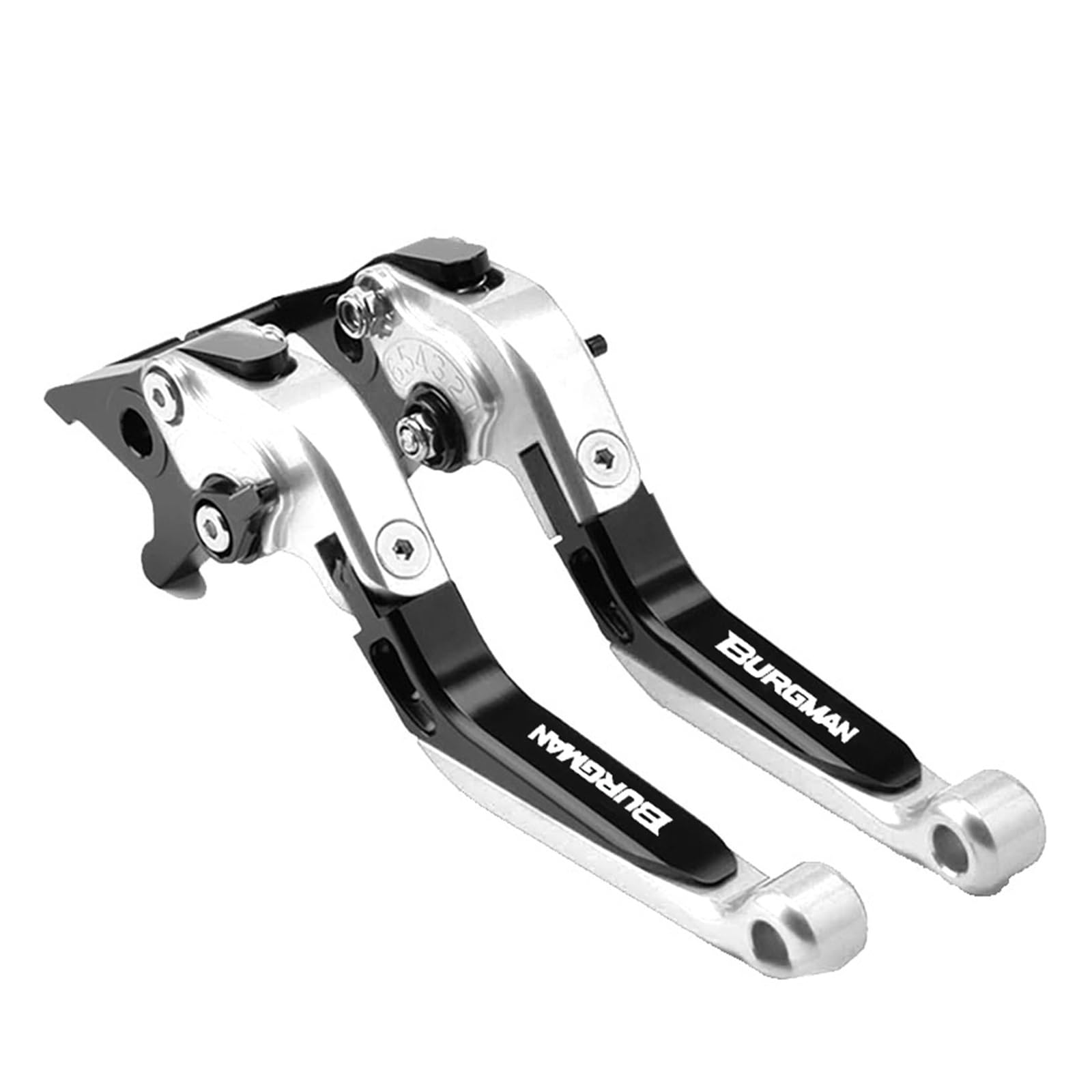 Yofdsnd 5 Foldable Telescopic Brake And Clutch Lever For An Uh Burgman 400/250/200/150/12 Clutch Lever Brake Set Folding Handle Levers