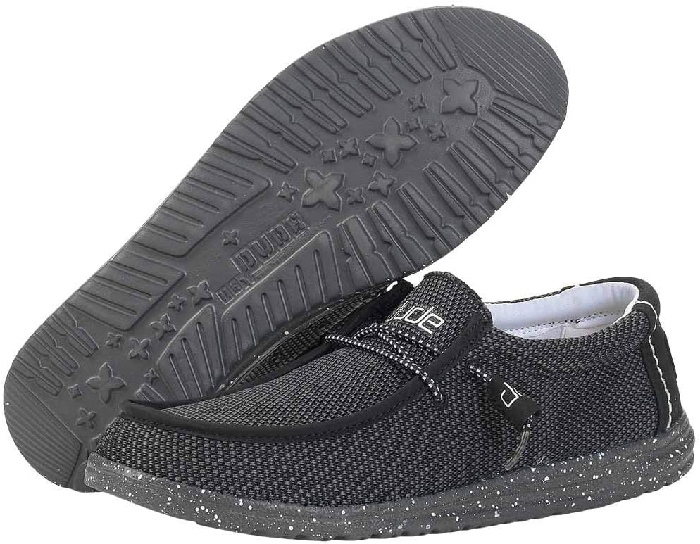 HEY DUDE Men's Wally L Sox BLACK (10) - Image 3