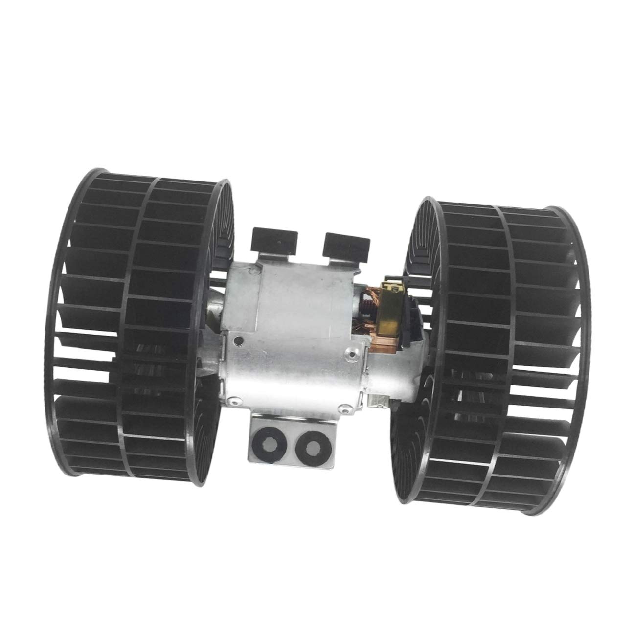 PartsFlow Heater Blower Motor Dual Fan Cages Front For 1995-2001 BMW 740i/740iL/750iL 64118391809