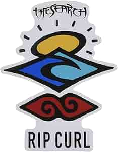 Amazon.co.jp: [リップ カール] ステッカー (ブランドロゴ・10cm)[ C01