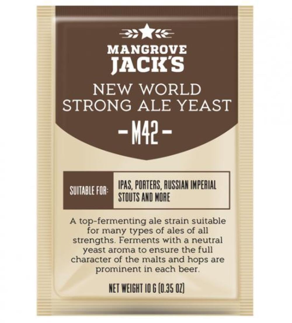 Mangrove Jack's Craft Series Yeast M42 New World Strong Ale (10g)