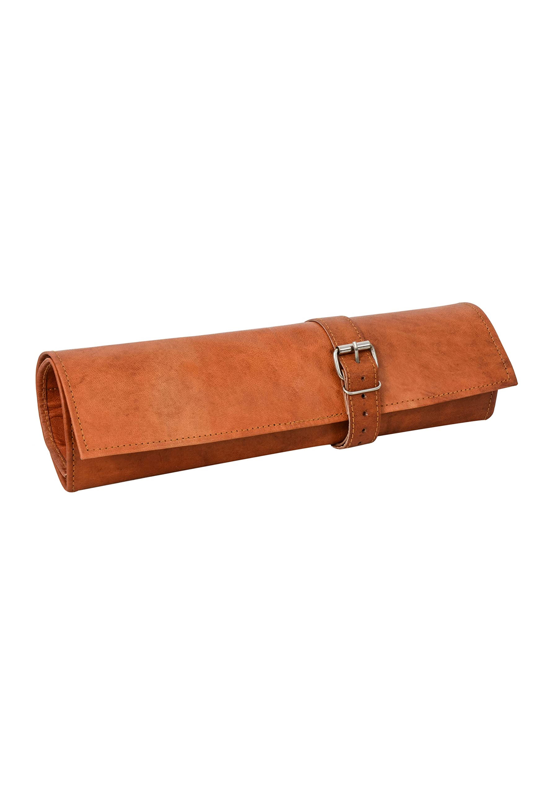 Gusti Cuero nature "Jace" Bolso para Herramientas Estuche Plegable Utensilios Instrumentos Costura Pintura Vintage Retro Piel Auténtica A121b
