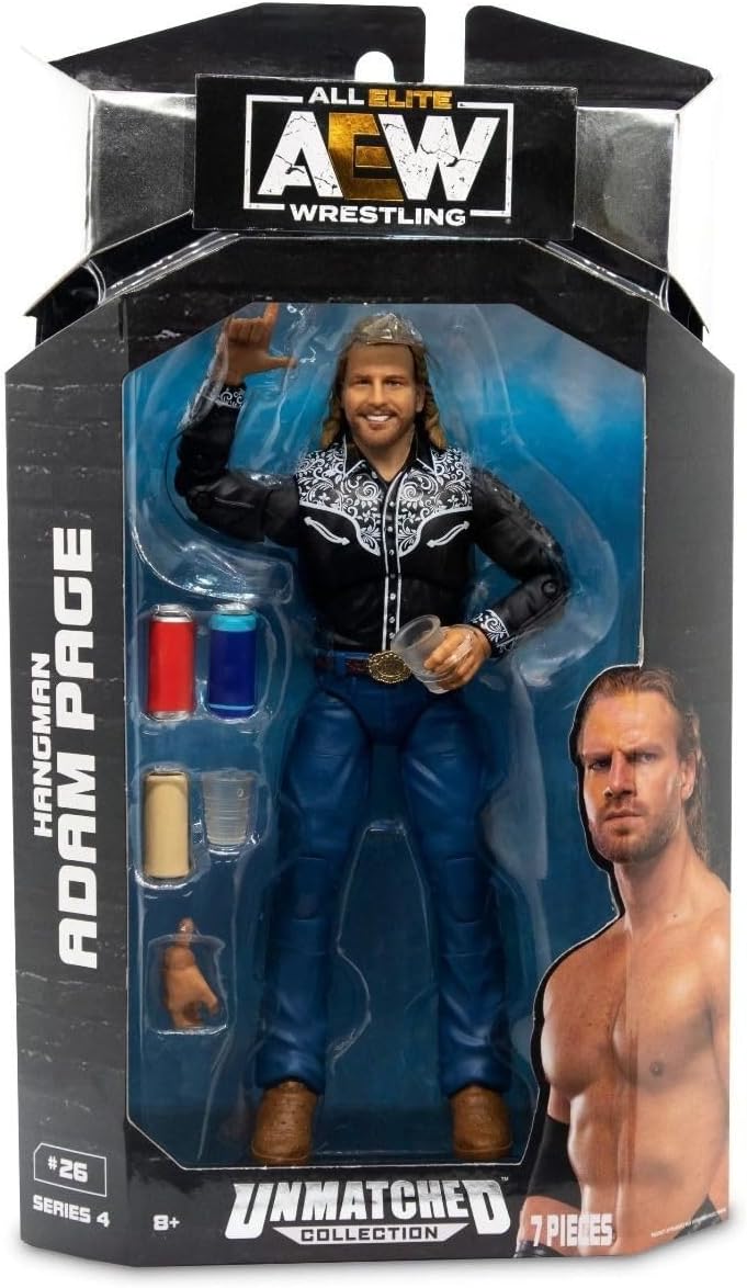 AEW Series 4 Adam Hangman Page Unmatched Action Figure