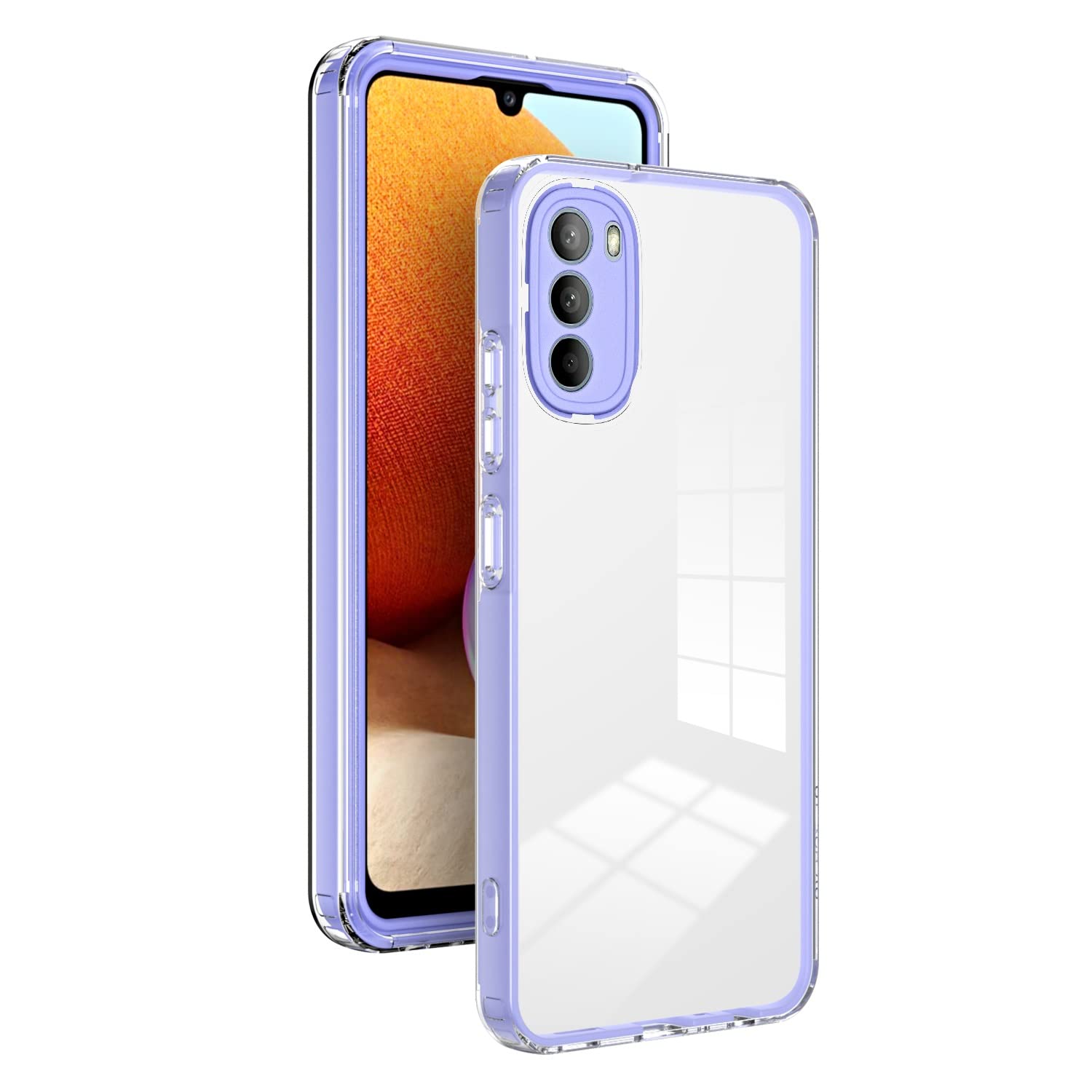 Amazon | Motorola Moto G31/G41用クリアケース、フルボディケース透明