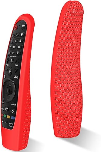 Miniatura 9 de Funda de silicona a distancia compatible con LG AN-MR19BA Smart TV Magic Control remoto, funda protectora a prueba de golpes para LG Smart TV Remote