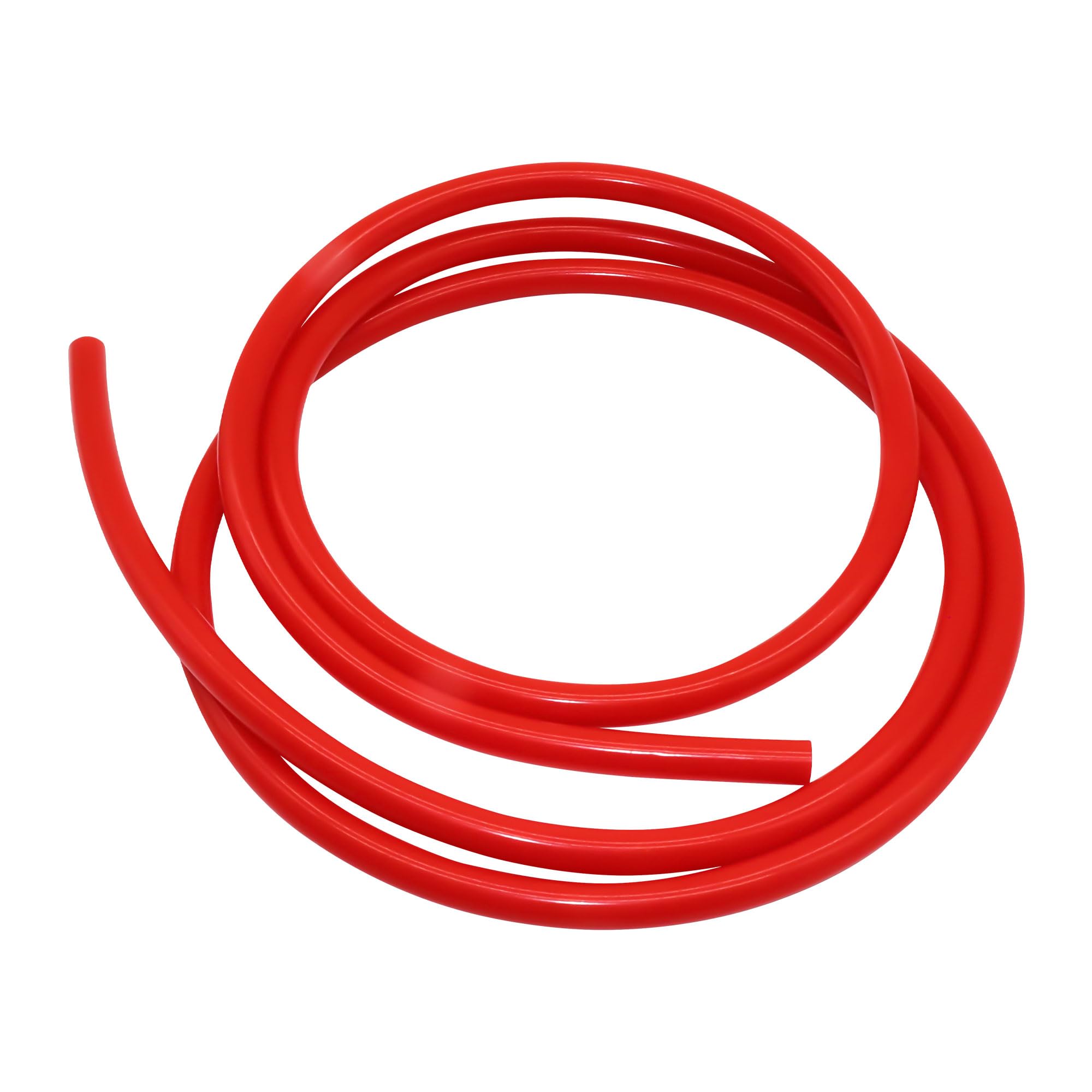 LAVMHAB Vacuum Silicone Tube 10mm ID 16mm OD 3mm Wall Thickness 3 Meters (9.8FT), Silicone Tubing Vacuum Hose for Air Water Transfer (Red)