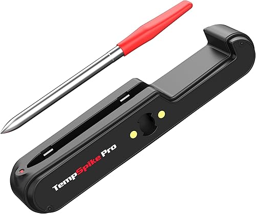 Miniatura 12 de TempSpike Termómetro digital inalámbrico para carne con aplicación, WiFi y Bluetooth para parrilla de barbacoa con alta precisión, sondas