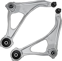 Vista 21 de Detroit Axle - 2 brazos de control inferiores delanteros para Jeep Grand Cherokee Commander 05-10 2005 2006 2007 2008 2009 2010 Conjunto de brazos