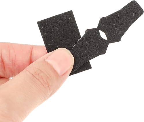 Miniatura 4 de Juego de 3 calcomanías de descanso de flechas, adhesivo antideslizante para descanso de flecha, adhesivo antideslizante compuesto arco y flecha