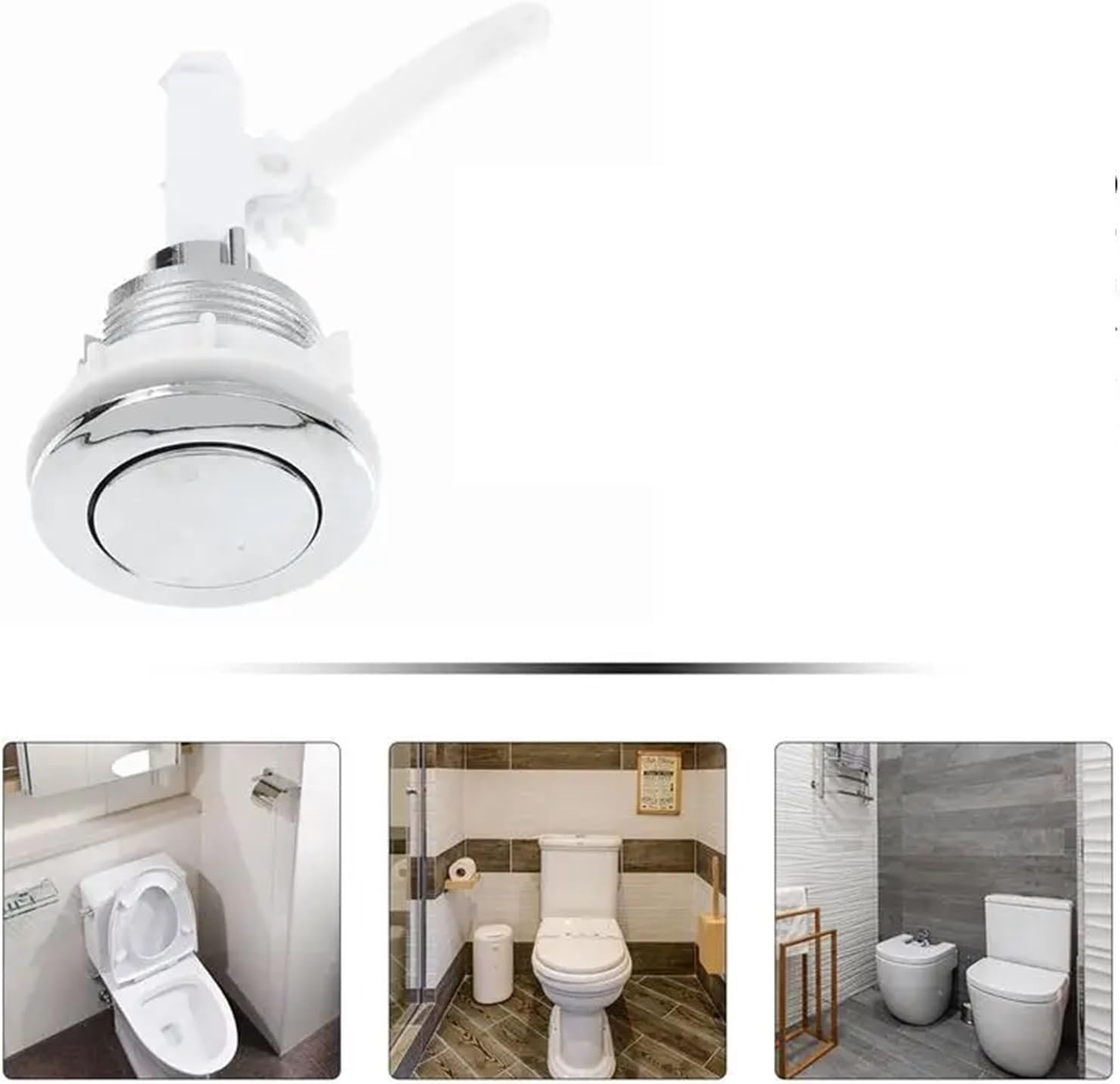 Toilet Flush Buttons， Flush Button Toilet Pressing Water Tank Water Tank Drain Button Toilet Accessories Toilet Flush Button