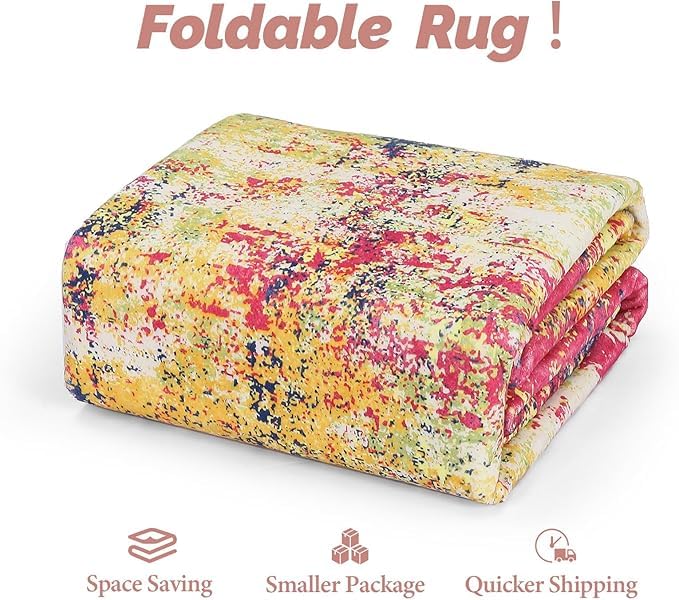 ラグ 高品質  カーペット 大人気 洗える 滑り止め 寝室E Amazon | 大型滑り止めラグ、リビングルームラグ、洗えるダイニング