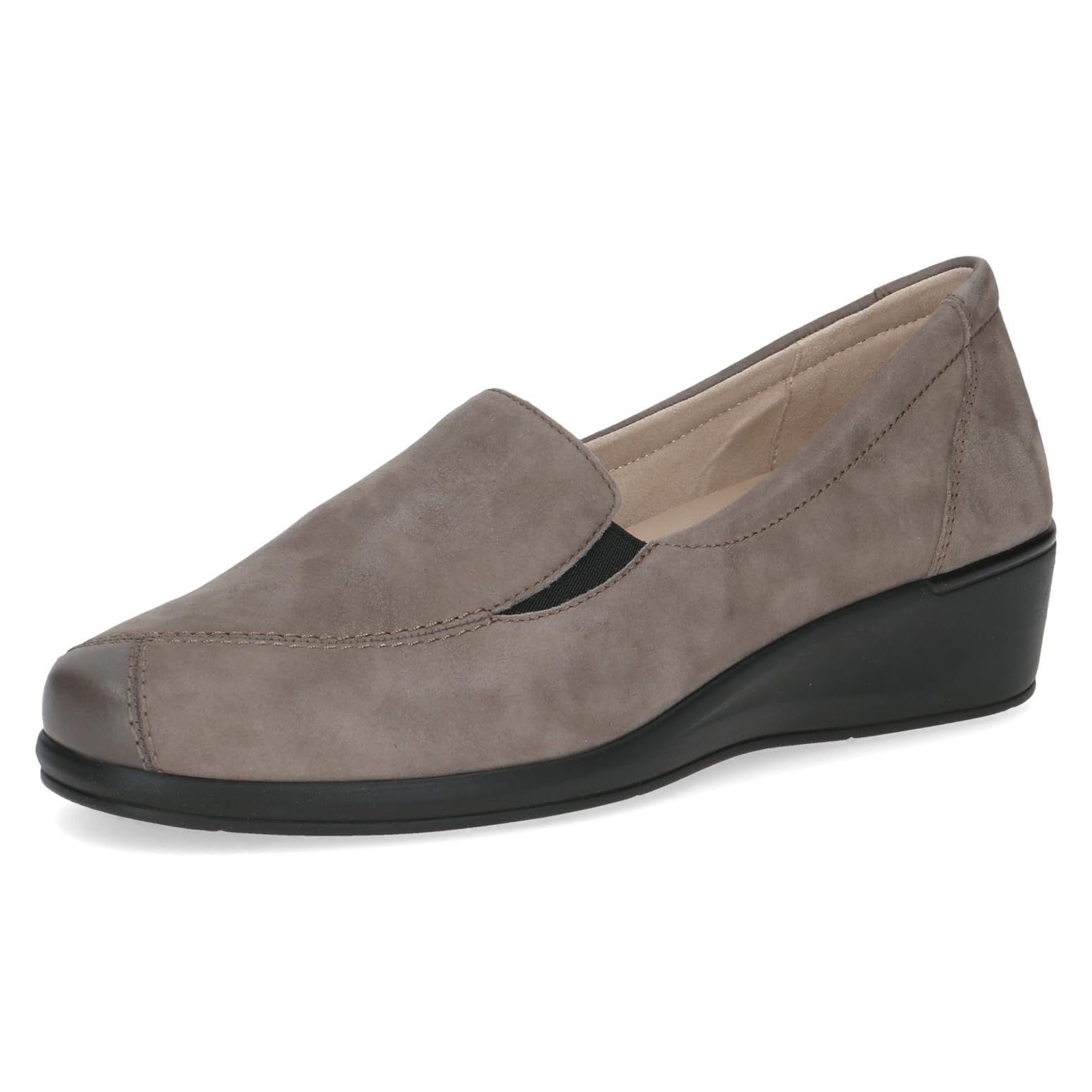 CAPRICE Women's 9-24350-45 Slippers, Taupe Comb, 37 EU Wide, Taupe, 5 UK