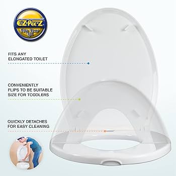 おちゃいふ Transform Elongated Front Closed Antibacterial Toilet Seat