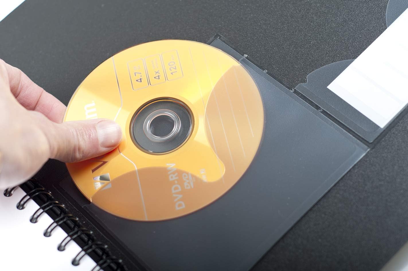 Rhodia 132576C - Exabook Black A5+ Refillable Organizer Notebook | Lined | 160 Detachable pages Perf. 6 Holes - Clairefontaine Paper 80g - Polypro Cover (Plastic) - Rhodiactive