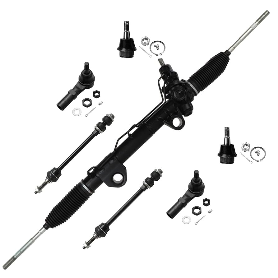Amazon.com: Detroit Axle - 4WD Front Steering Rack & Pinion