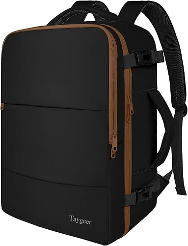 Miniatura 24 de Taygeer Mochila de Equipaje de Mano, Mochila de Viaje de 35 Litros para Mujeres Aprobada por Aerolíneas, Bonita Bolsa de Viaje para Artículos