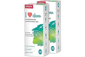 Sirona Personal Disposal Bags for Discreet Feminine Hygiene